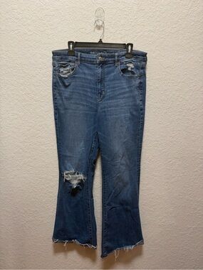 American Eagle Outfitters Super High Rise Flare Jeans